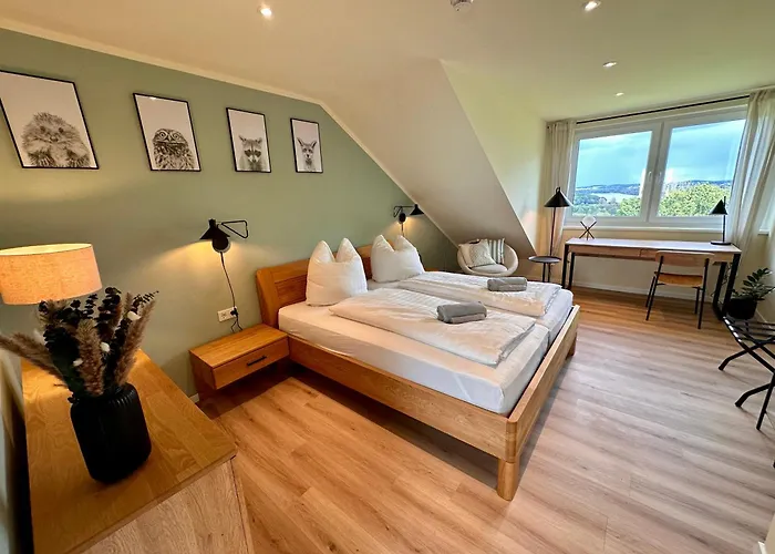 Seeblick-apartment In - Urlaubsfeeling Mitten Im Ruhrgebiet 公寓 *